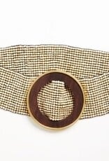 Lunar Stretch Belt Beige