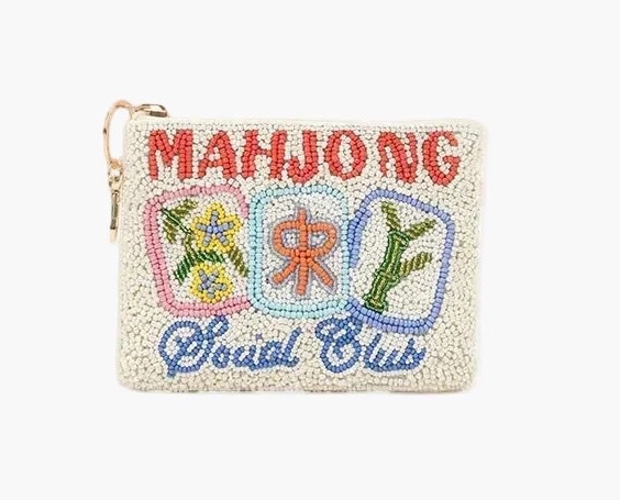 America & Beyond Mahjong Social Club Pouch