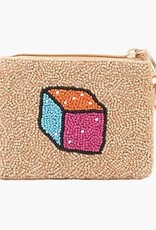 America & Beyond Mahjong Tiles and Cocktails Pouch