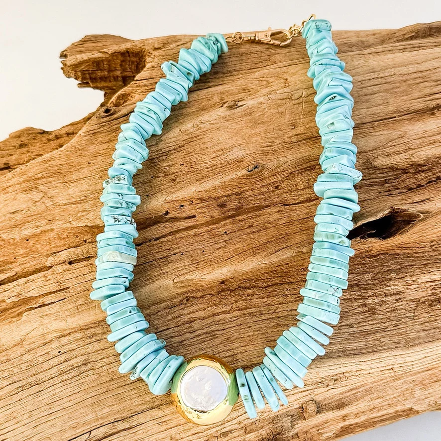 Virtue Sariah Necklace w/ Pearl Nugget