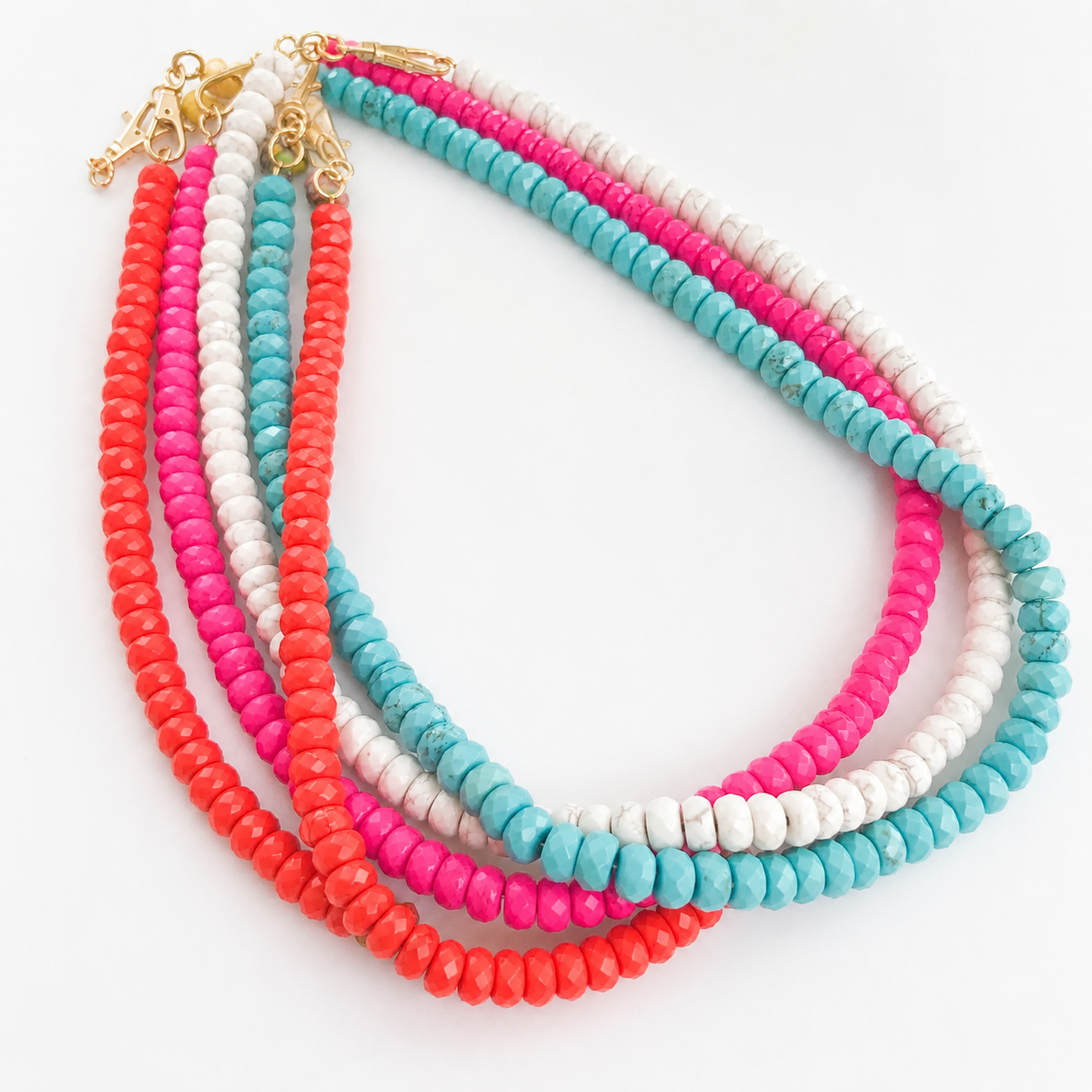 Virtue Rondelle Layering Necklace