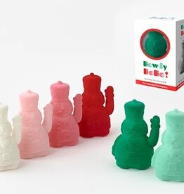 180 Degrees Flocked Waving Nutcracker