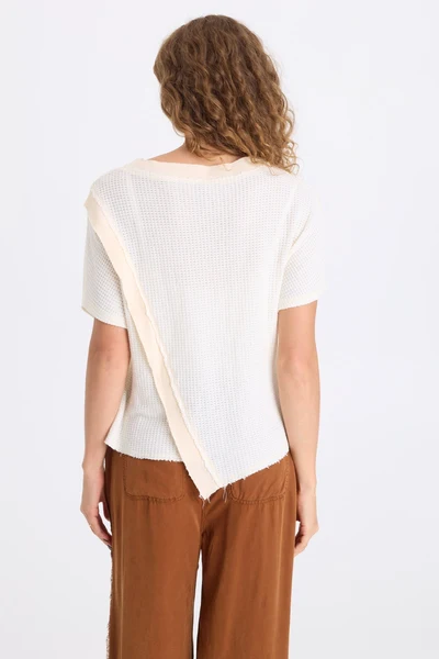 XCVI Ursus Asymmetric Top Almond