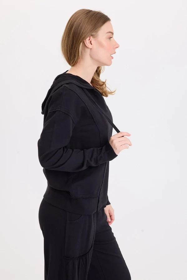 Wearables Rosalyn Hoodie Balck