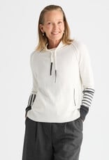 Zaket & Plover Drawcord Top White