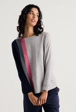 Zaket & Plover Vertical Line Top Marl