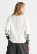 Zaket & Plover Drawcord Top White