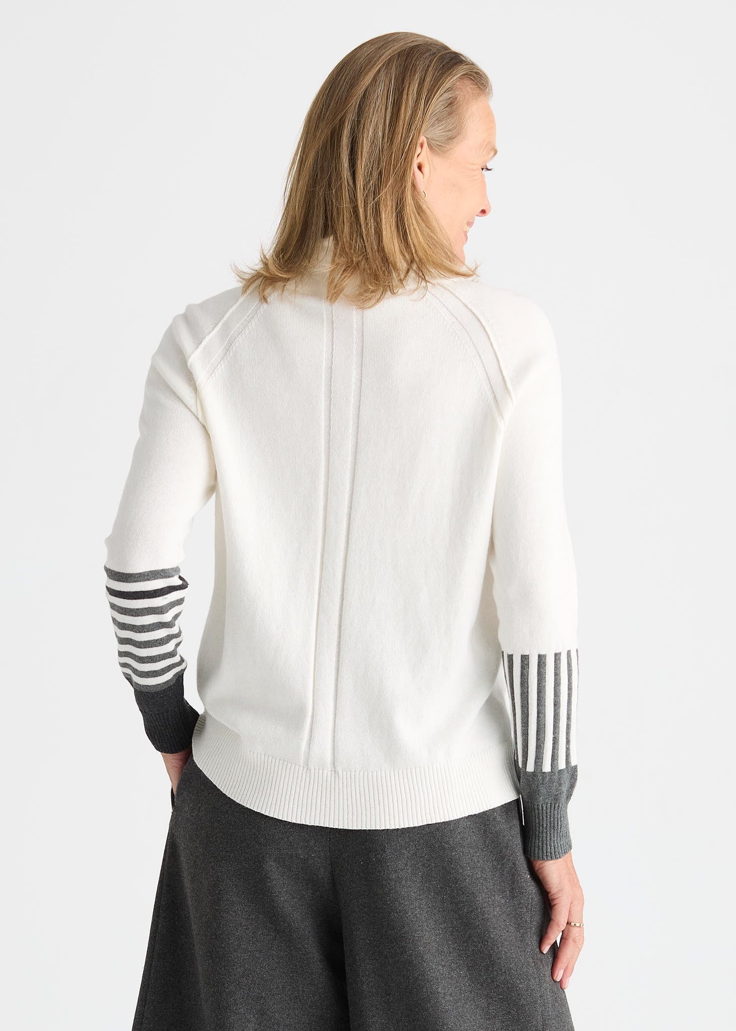 Zaket & Plover Drawcord Top White