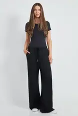 Up Wide Leg Pant Black