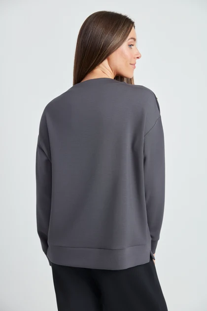 Up Long Sleeve Top