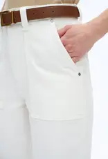 Bayeas Capri Straight Leg Pant White