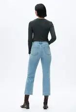 Bayeas High Rise Straight Leg Jean Lt Blue