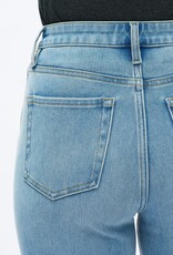 Bayeas High Rise Straight Leg Jean Lt Blue