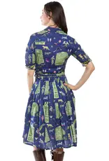 Dizzy Lizzie Mrs Maisel Dress Paris Maps