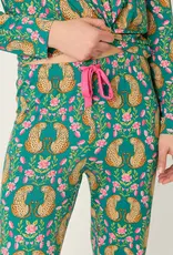 PJ Salvage Cheetah Bonita Dreams Jogger