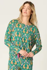 PJ Salvage Cheetah Bonita Dreams Top
