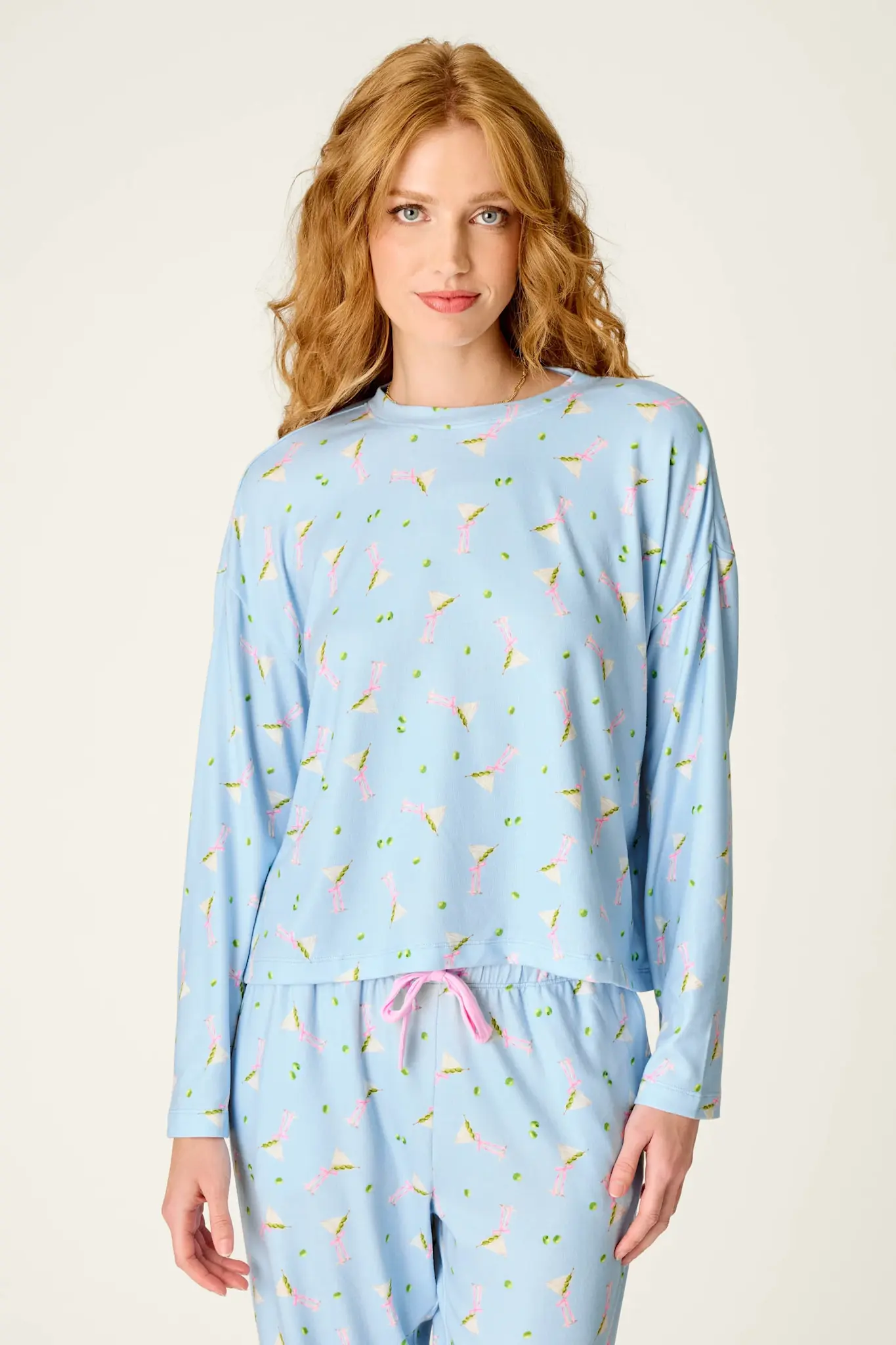 PJ Salvage Olive You Martini Top