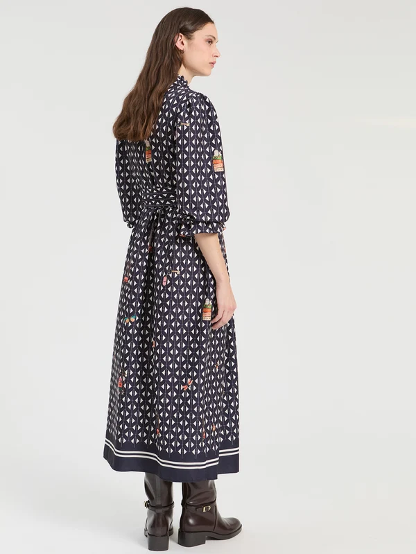 Vilagallo Hotel Marino Dress Navy