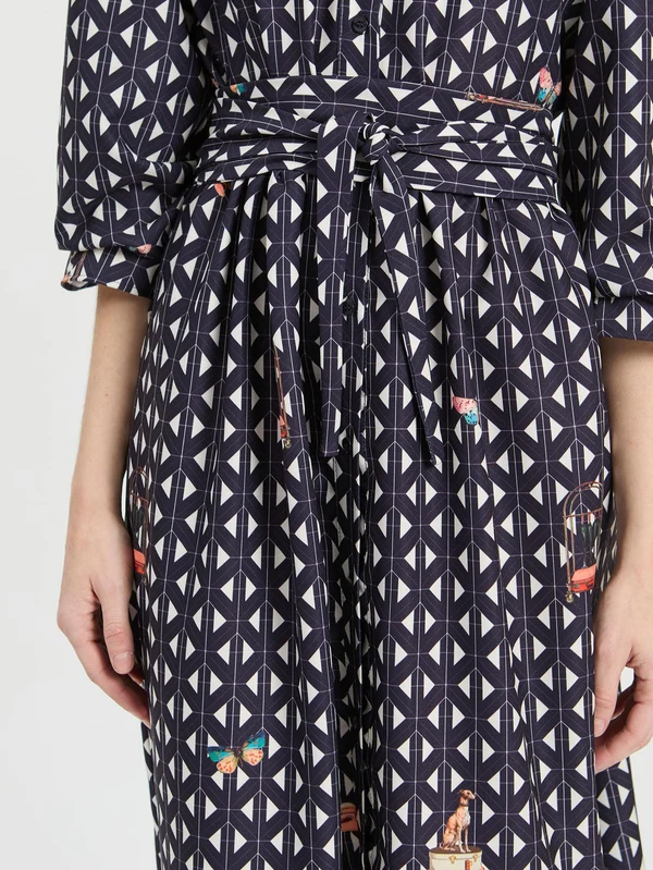 Vilagallo Hotel Marino Dress Navy