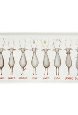 Platter with Santa's Reindeer