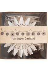 72"L Snowflake Garland