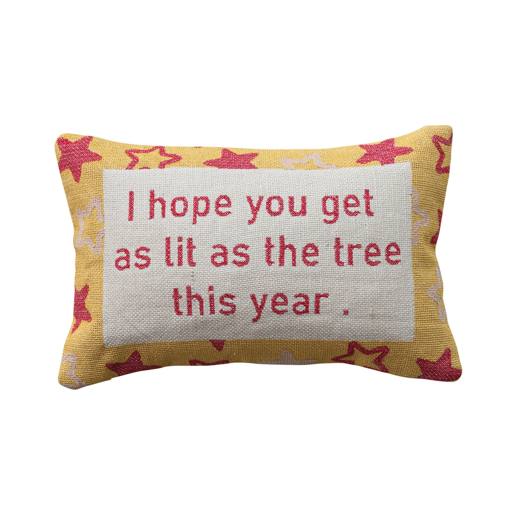"I Hope You Get As Lit..." Pillow