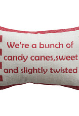 "We're A Bunch Of Candy Canes..." Pillow