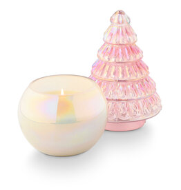 Illume Pink Pine Pearl Tree Candle