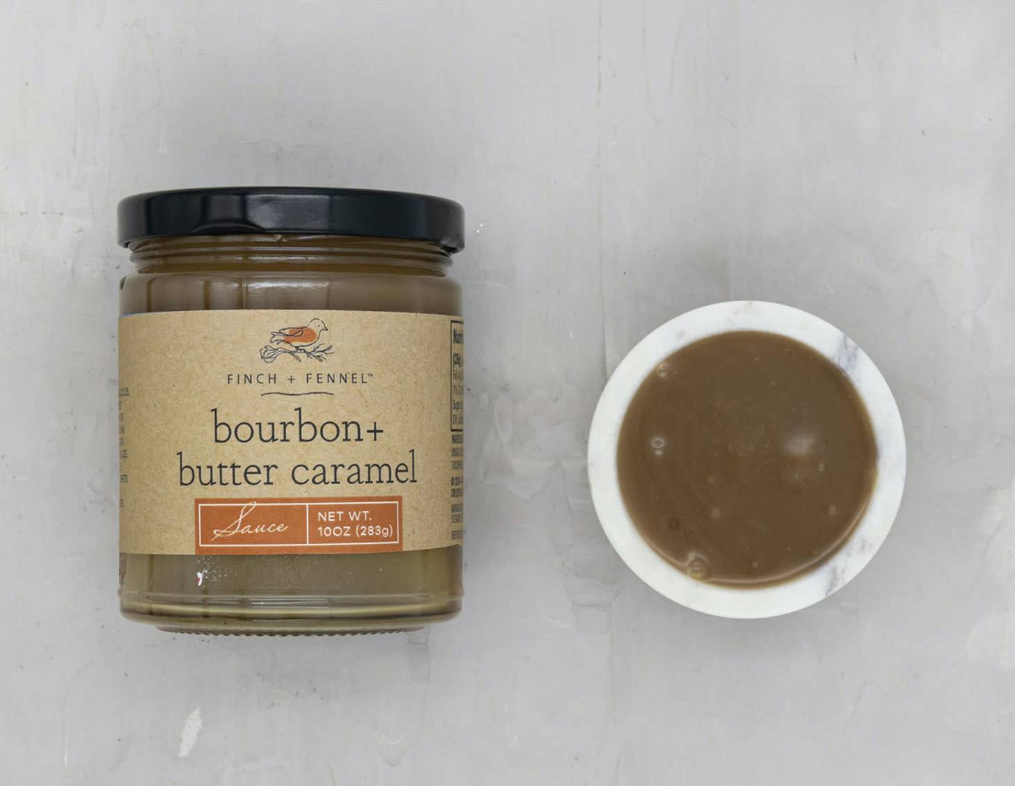 Finch + Fennel Bourbon + Butter Caramel Sauce