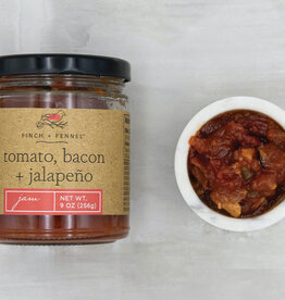 Finch + Fennel Tomato, Bacon + Jalapeño Jam