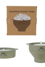 Finch + Fennel 80 oz. Silicone Microwave Popcorn Popper