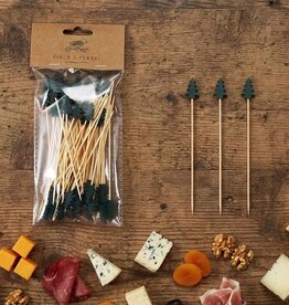 Finch + Fennel Tree Shaped Skewers Set of 50