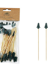 Finch + Fennel Tree Shaped Skewers Set of 50