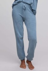 Barefoot Dreams Ultra Lite Track Pant Blue Aura