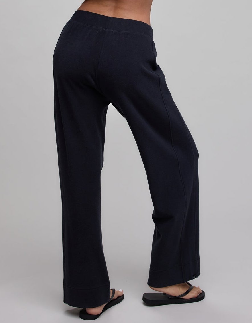 Barefoot Dreams Brushed Fleece Pant Black