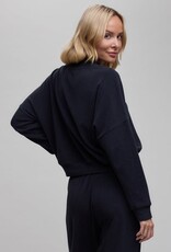 Barefoot Dreams Brushed Fleece Pullover Black