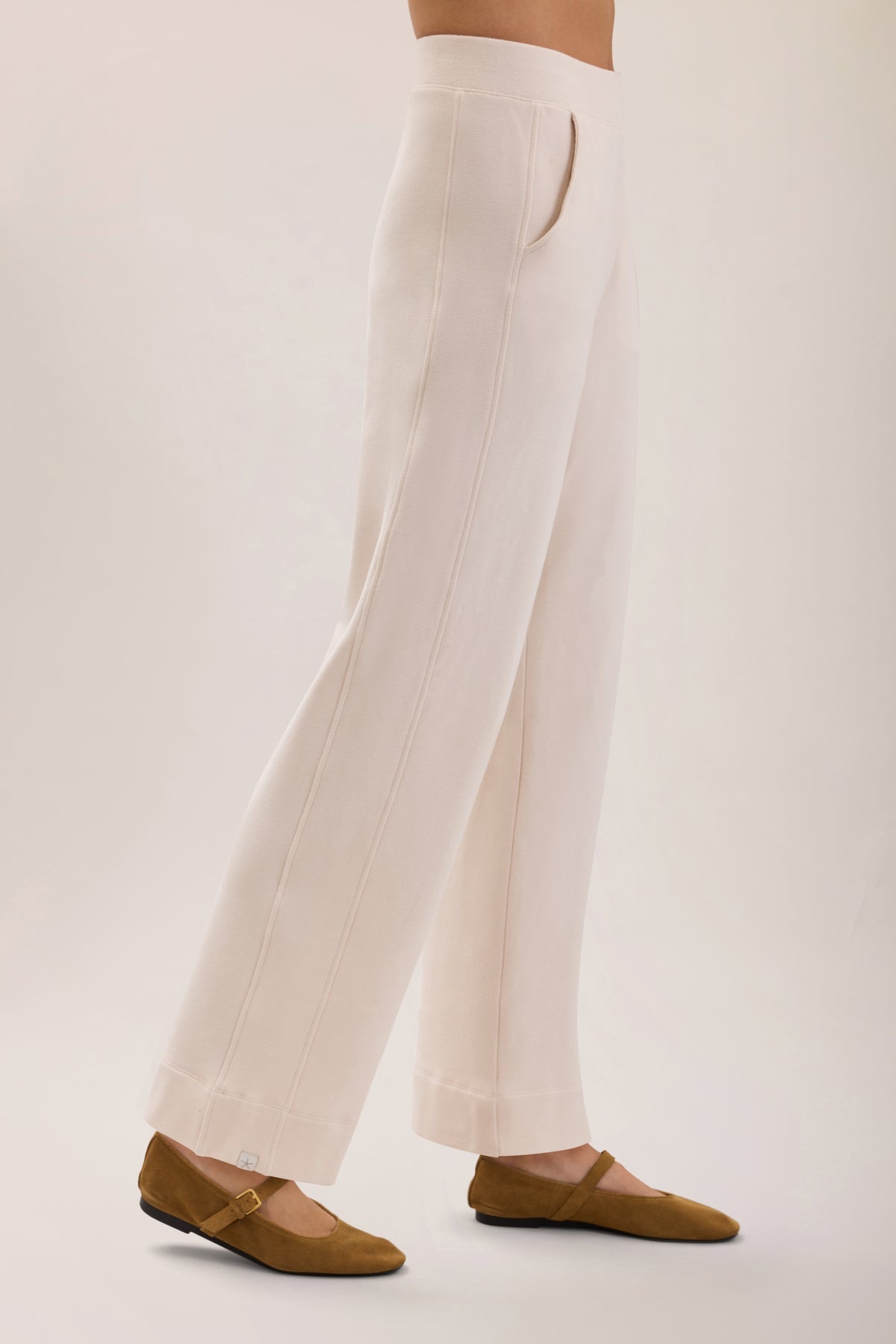 Barefoot Dreams Brushed Fleece Pant Sand Dune