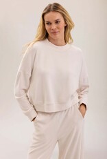Barefoot Dreams Brushed Fleece Pullover Sand Dune