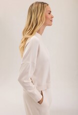Barefoot Dreams Brushed Fleece Pullover Sand Dune
