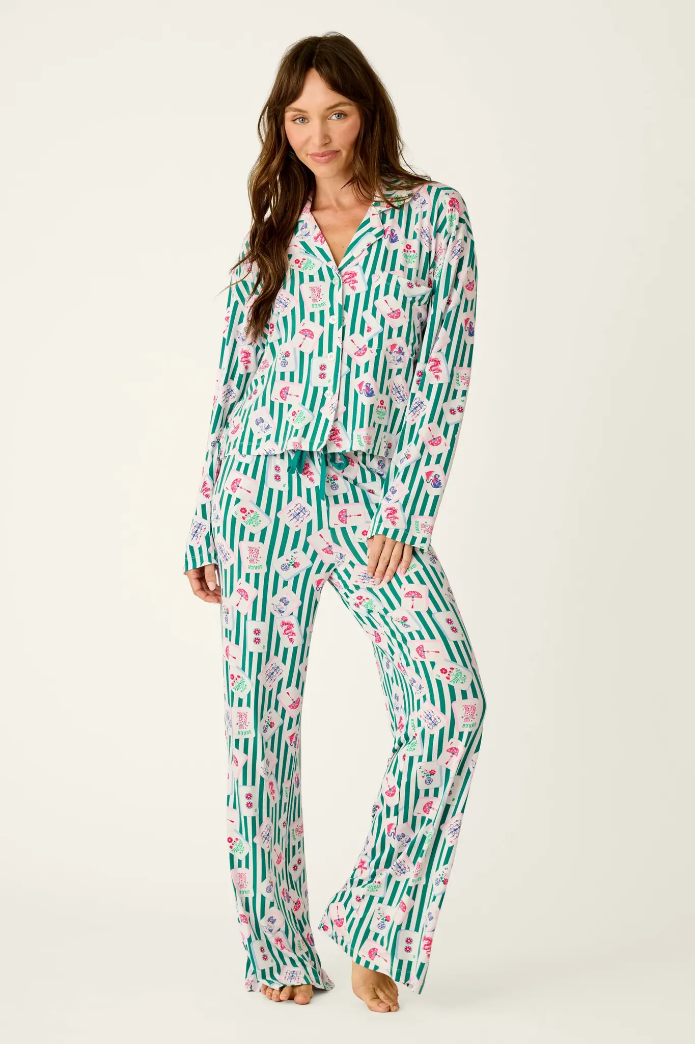 PJ Salvage Mahjong Queen Pant