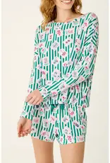 PJ Salvage Mahjong Queen Top