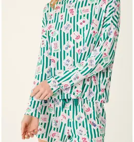 PJ Salvage Mahjong Queen Top