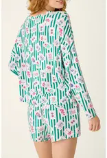 PJ Salvage Mahjong Queen Top