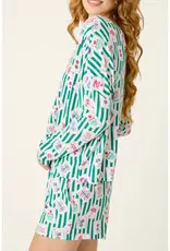 PJ Salvage Mahjong Queen Top