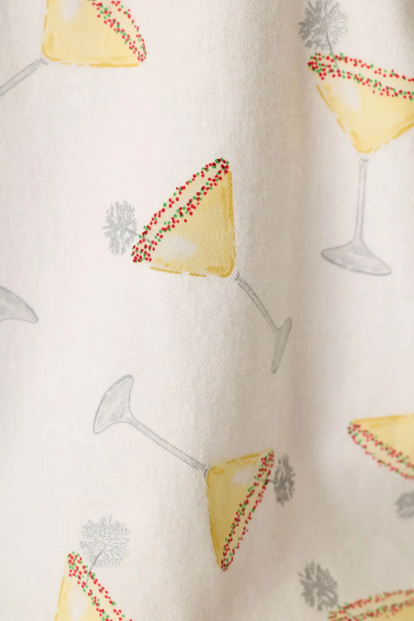 PJ Salvage Happy Hour Cocktail Flannel Set