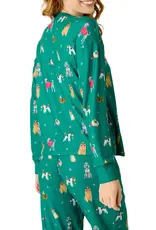 PJ Salvage Happy Pawlidays Top