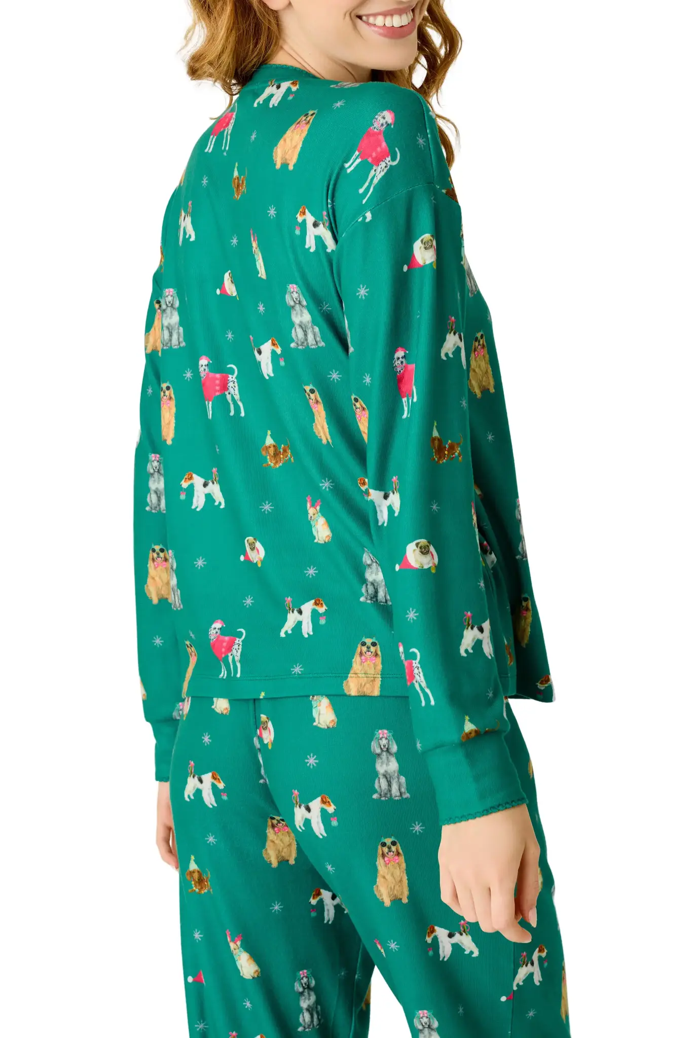 PJ Salvage Happy Pawlidays Top