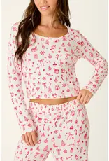 PJ Salvage Femme De Noel Top