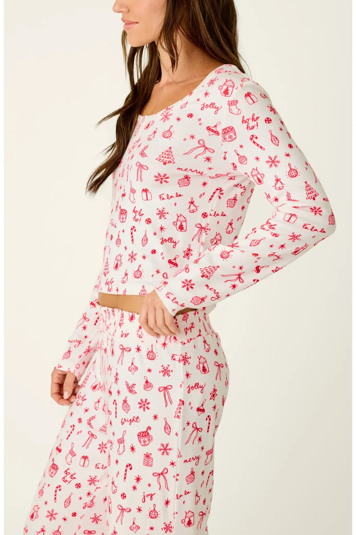 PJ Salvage Femme De Noel Top