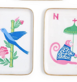 Two's Company Mahjong Trinket Tray
